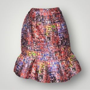 3.1 Phillip Lim Silk Colorful Mini Skirt 🥀